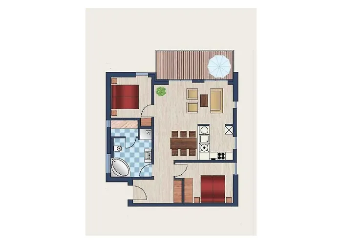 47 5 S Waterkant 아파트 *